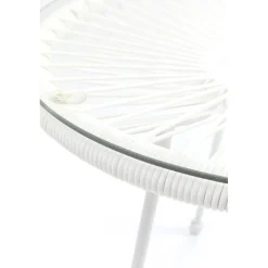 KARE Design Table D Appoint Acapulco Blanc