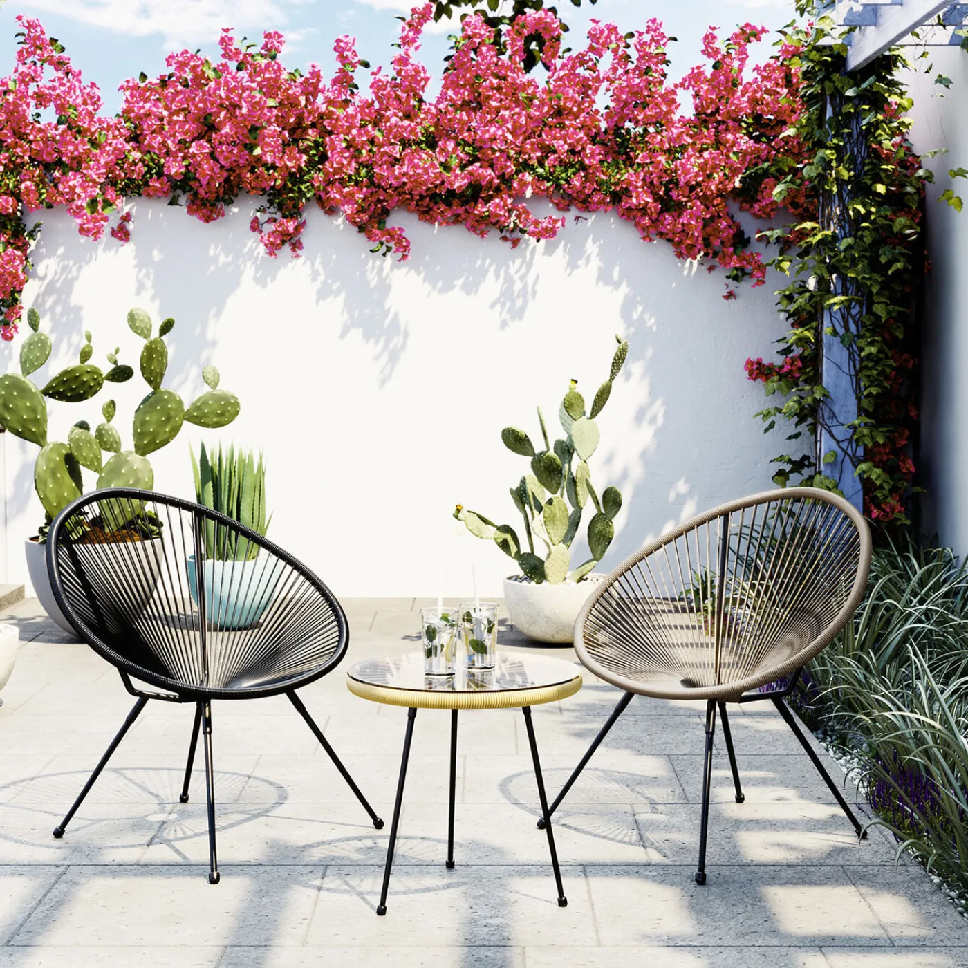 KARE Design Table D Appoint Acapulco Nature