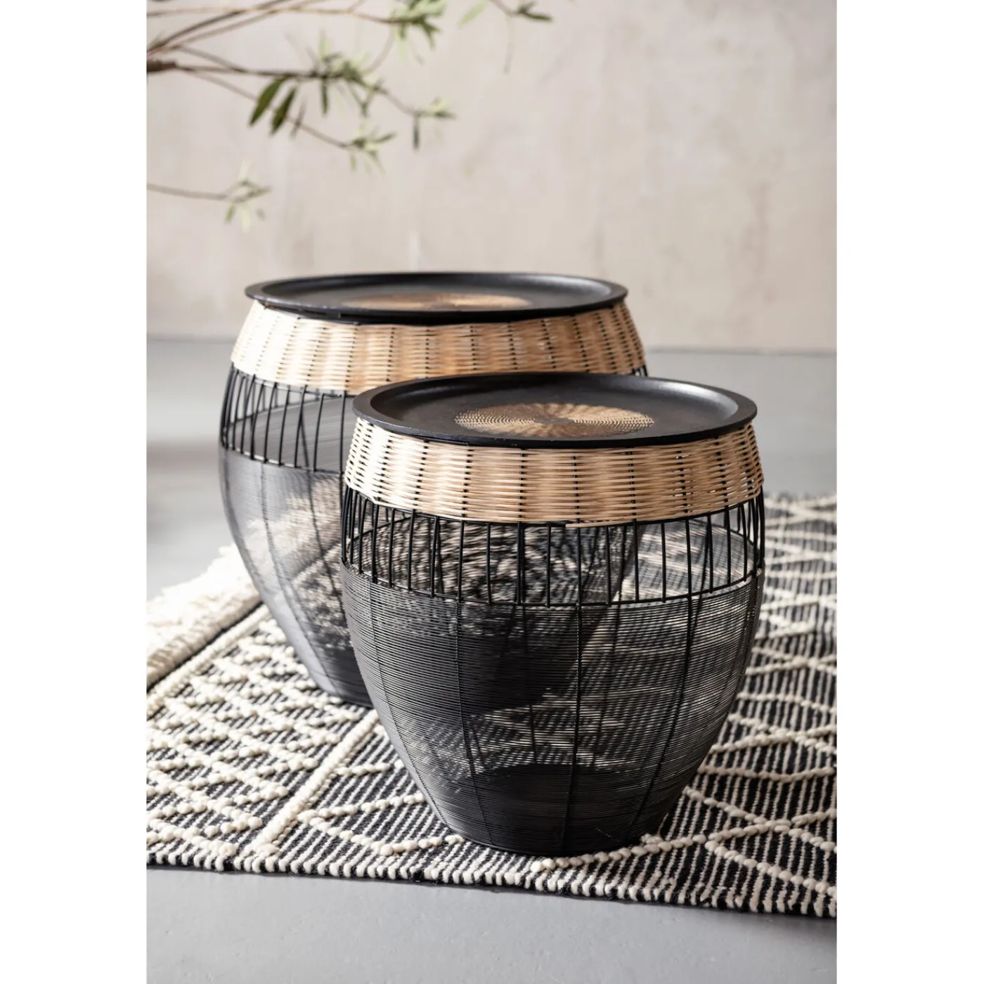 KARE Design Table D Appoint African Drums (2/Set)