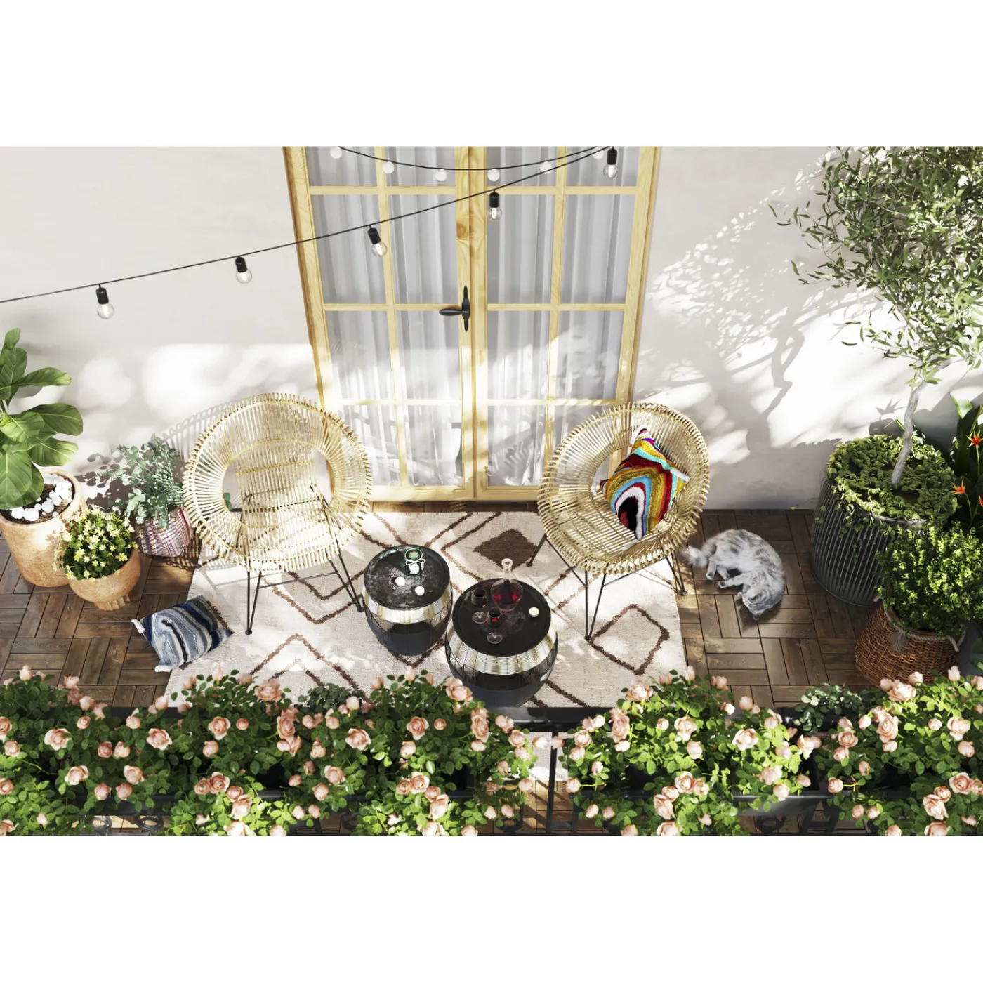 KARE Design Table D Appoint African Drums (2/Set)