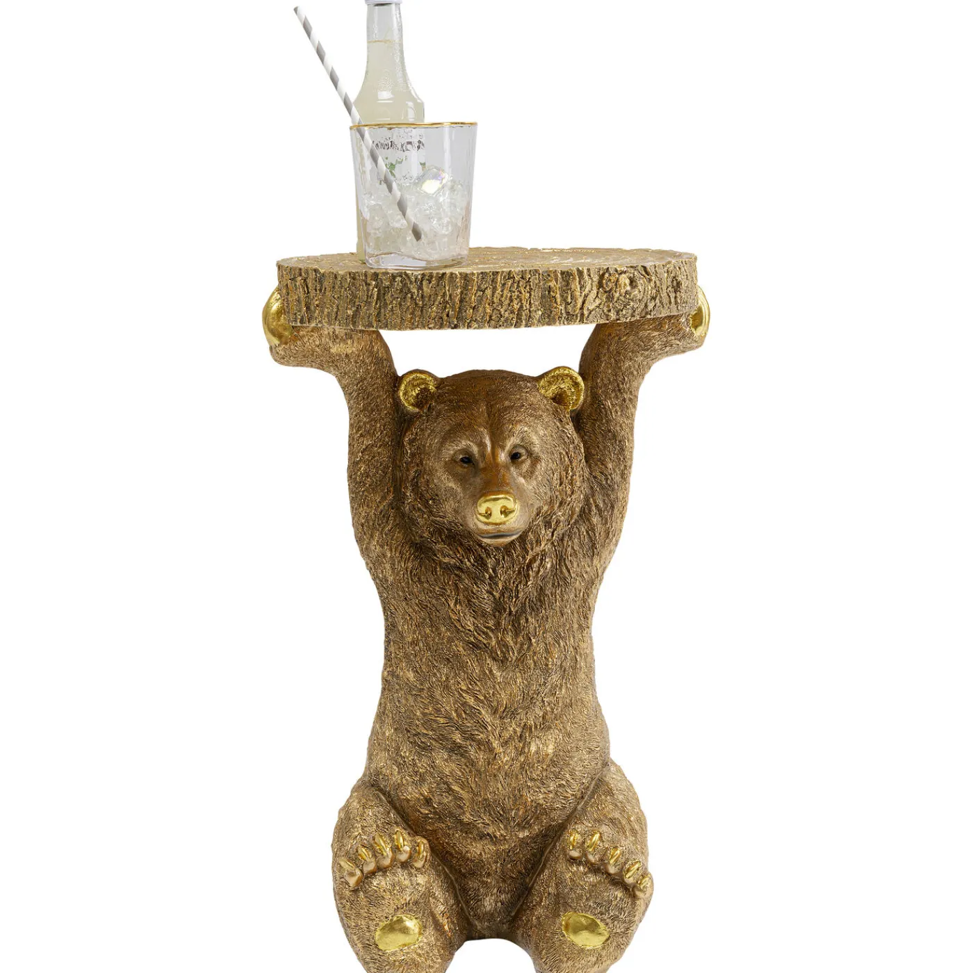 KARE Design Table D Appoint Animal Bear Dore 35X34Cm