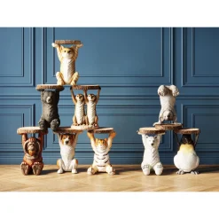 KARE Design Table D Appoint Animal Meerkat Sisters O33Cm