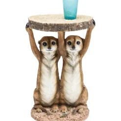 KARE Design Table D Appoint Animal Meerkat Sisters O33Cm