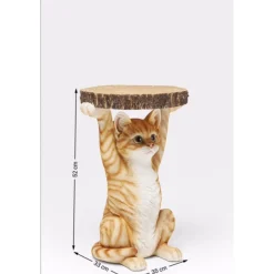 KARE Design Table D Appoint Animal Ms. Cat O33Cm