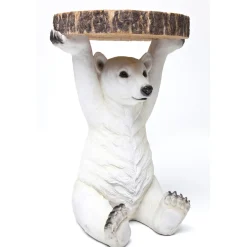 KARE Design Table D Appoint Animal Polar Bear O37Cm