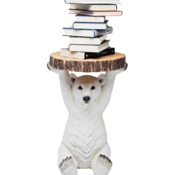KARE Design Table D Appoint Animal Polar Bear O37Cm