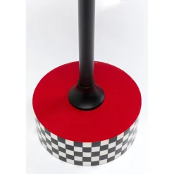 KARE Design Table D Appoint Domero Checkers Rouge O40Cm
