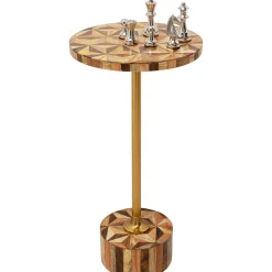 KARE Design Table D Appoint Domero Geo Laiton O25Cm