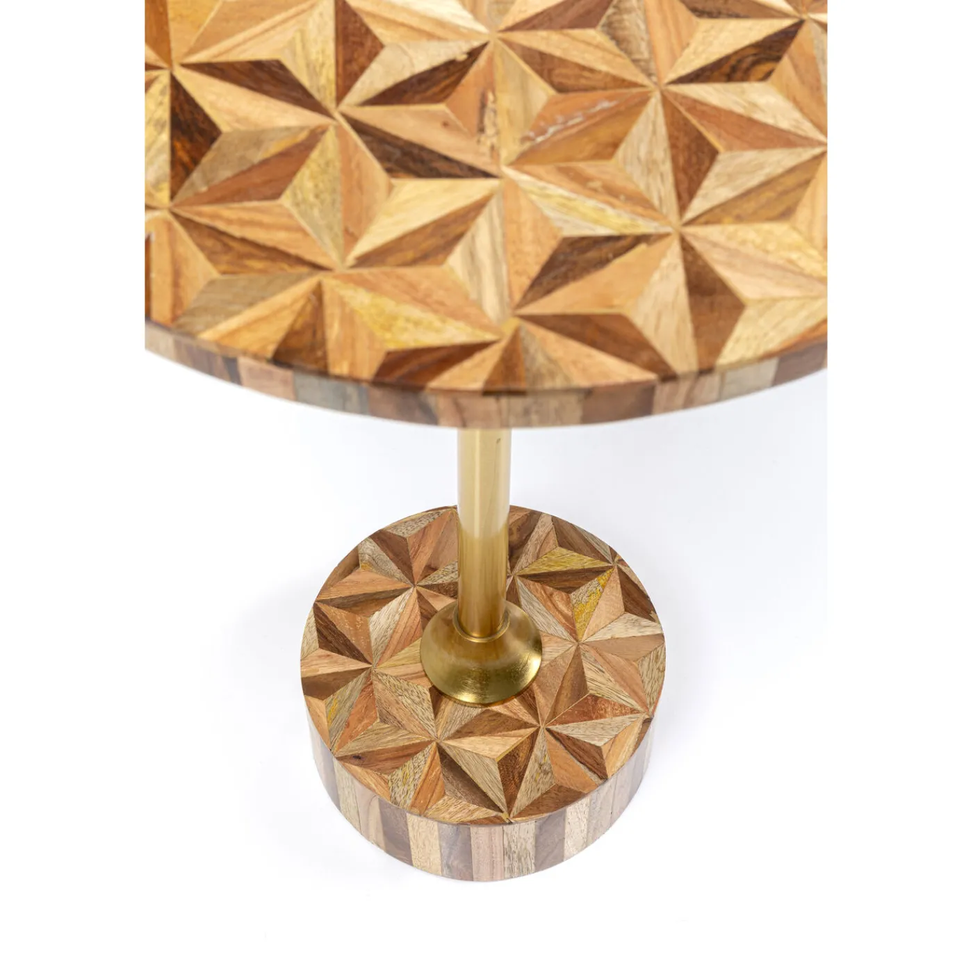 KARE Design Table D Appoint Domero Geo Laiton O40Cm