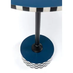 KARE Design Table D Appoint Domero Race Bleu O40Cm