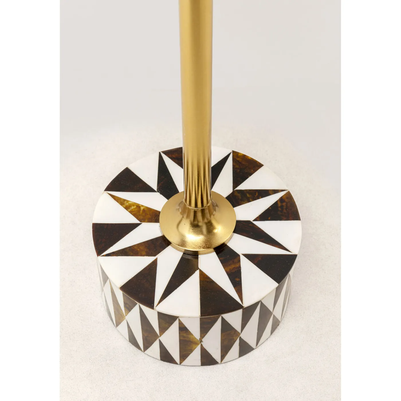 KARE Design Table D Appoint Domero Star Noir Blanc O25Cm