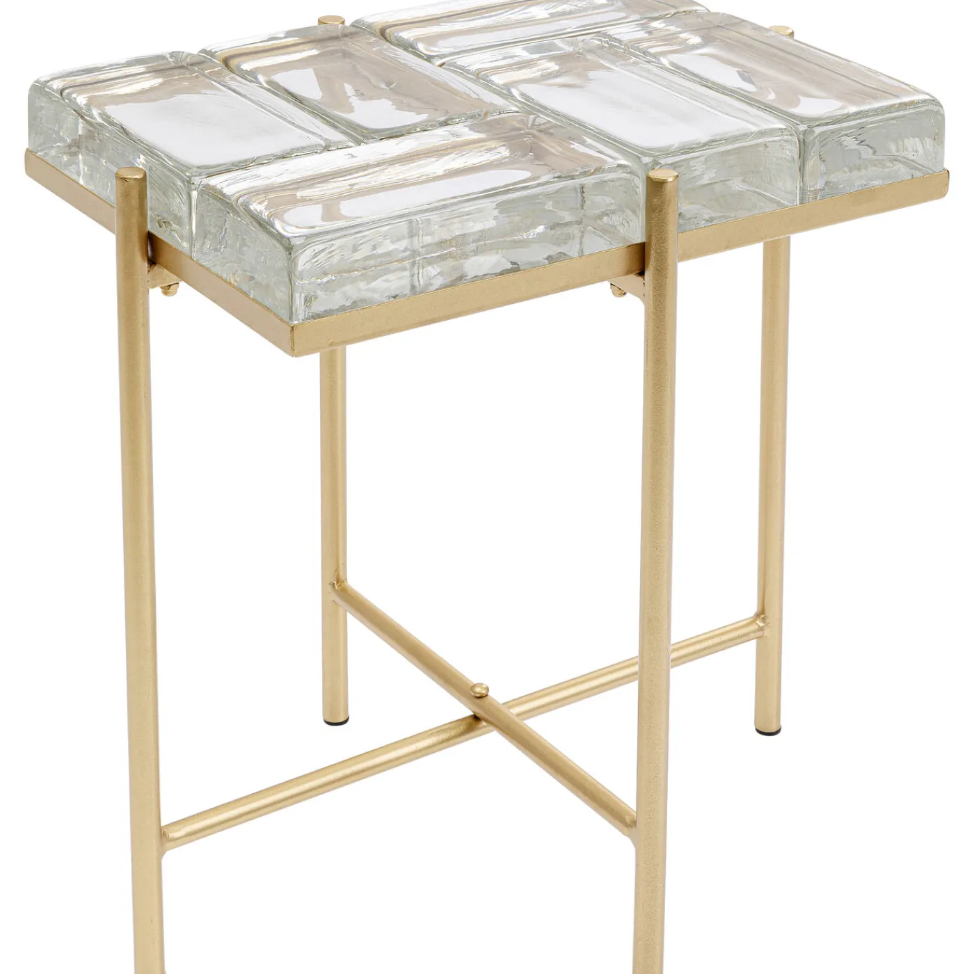 KARE Design Table D Appoint Iceline Dore 43X33Cm
