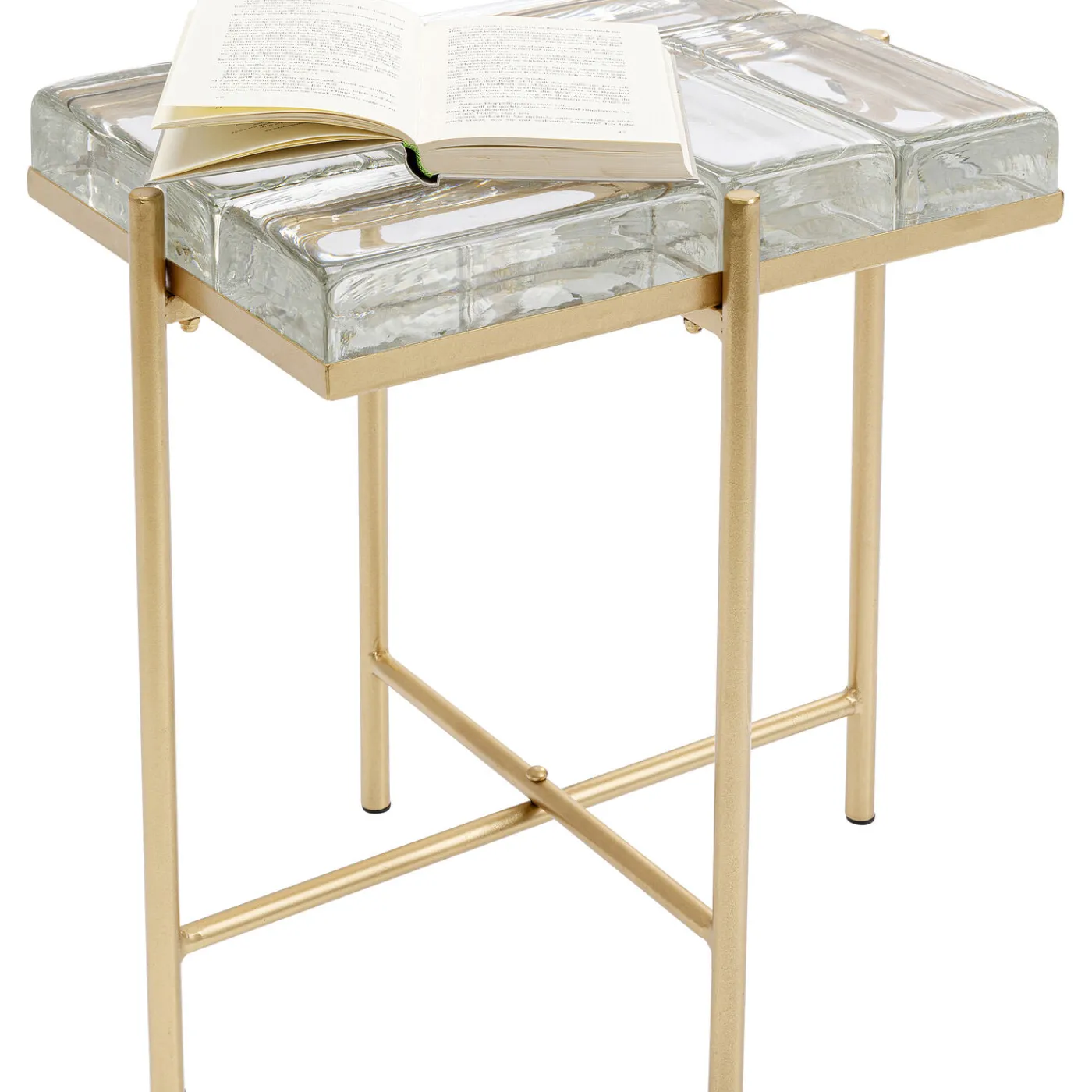 KARE Design Table D Appoint Iceline Dore 43X33Cm