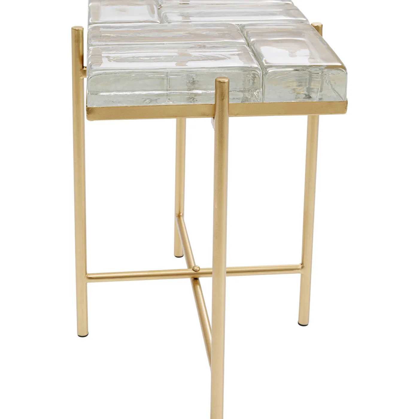 KARE Design Table D Appoint Iceline Dore 43X33Cm