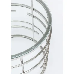 KARE Design Table D Appoint Jupiter Argente O55Cm