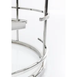 KARE Design Table D Appoint Jupiter Argente O55Cm