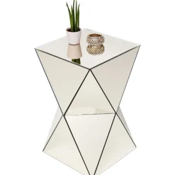 KARE Design Table D Appoint Luxury Triangle Champagne 32X32Cm