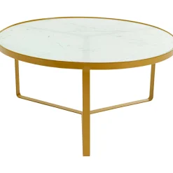 KARE Design Table D Appoint Marble Or O55