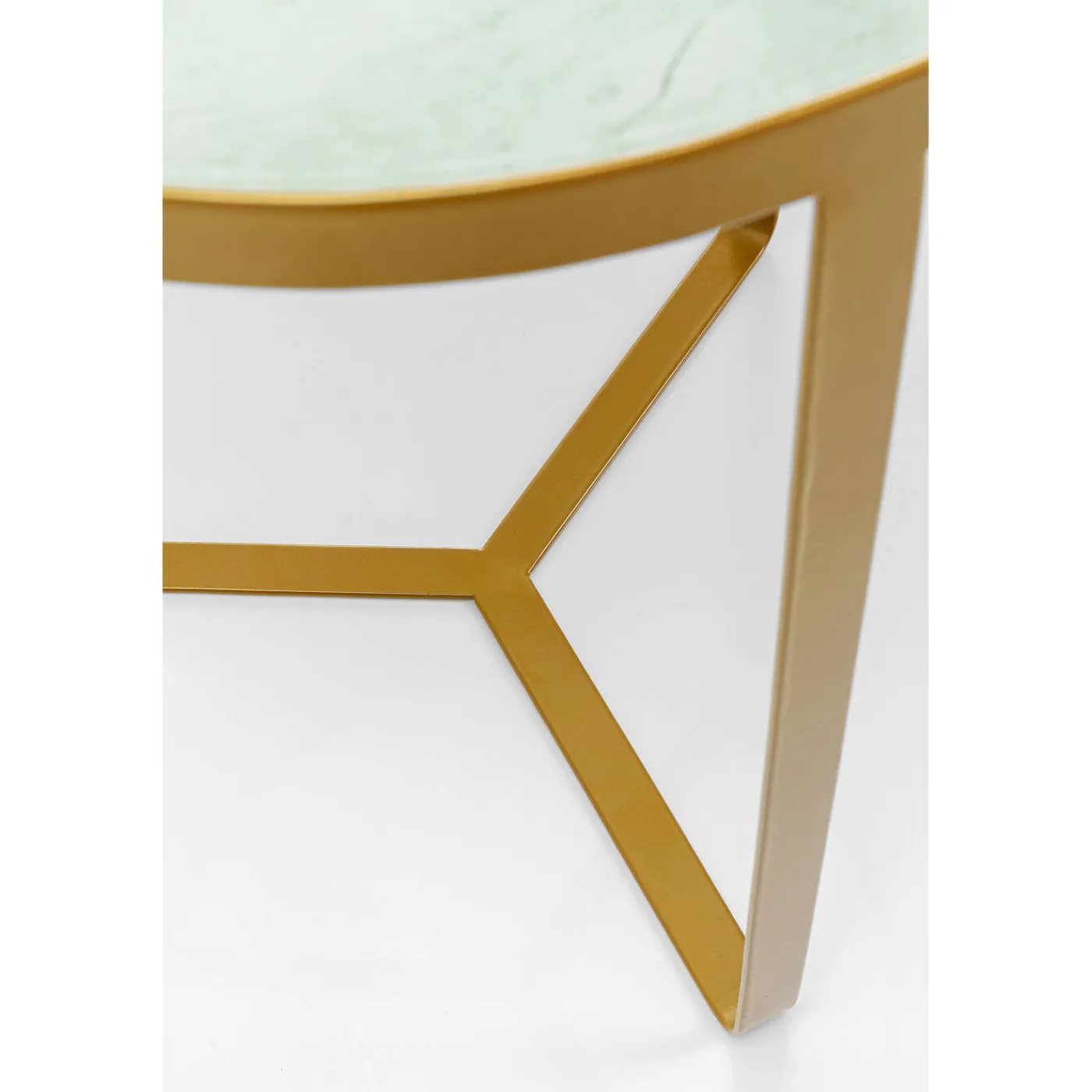 KARE Design Table D Appoint Marble Or O45