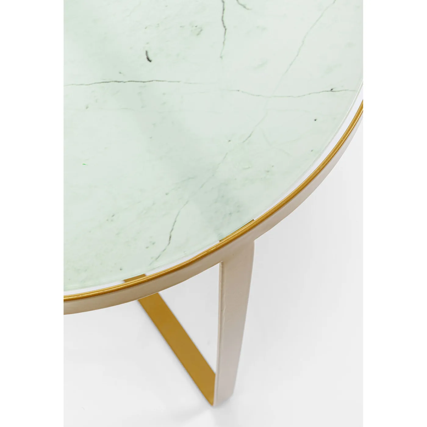 KARE Design Table D Appoint Marble Or O45