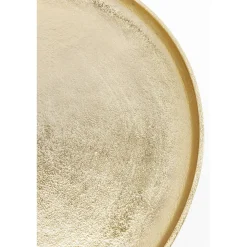 KARE Design Table D Appoint Plateau Uno Laiton O45Cm