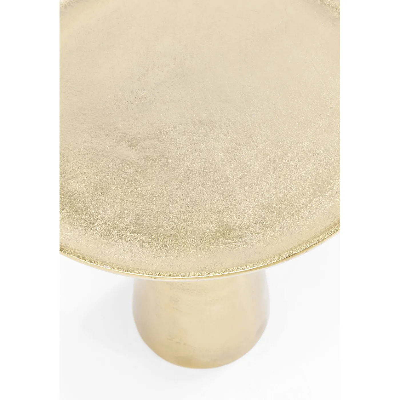 KARE Design Table D Appoint Plateau Uno Laiton O45Cm