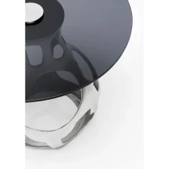 KARE Design Table D Appoint Volcano Argente O60Cm