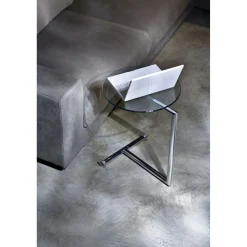 KARE Design Table D´Appoint Easy Living Transparente O46Cm