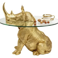 KARE Design Table D´Appoint Sitting Rhino 65X49Cm