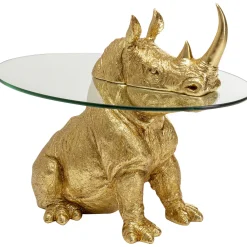 KARE Design Table D´Appoint Sitting Rhino 65X49Cm