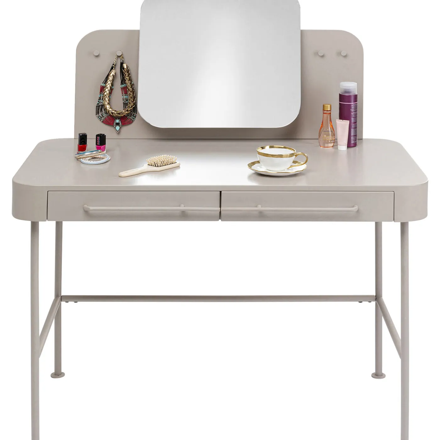 KARE Design Table De Maquillage Montieri Creme 125X53Cm