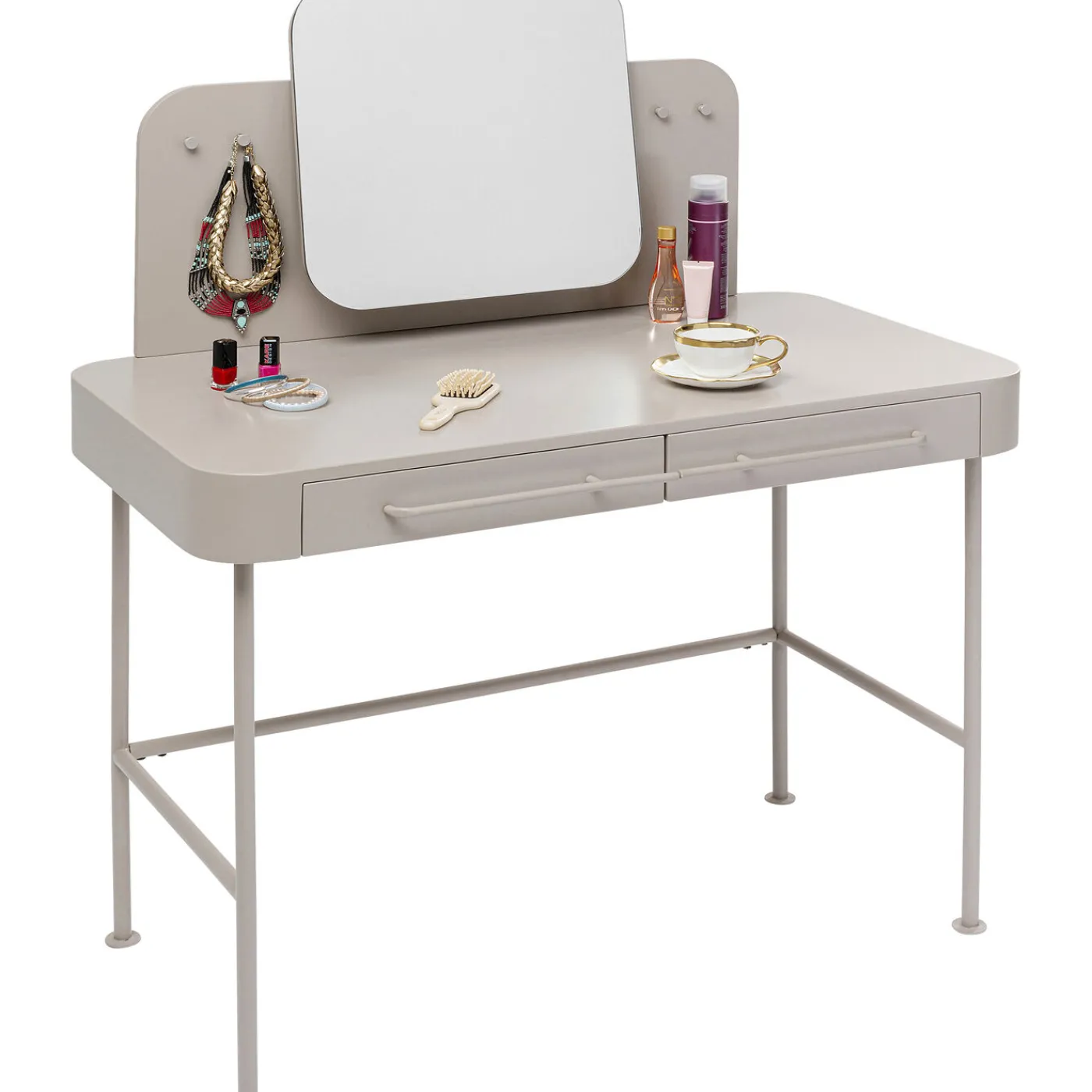 KARE Design Table De Maquillage Montieri Creme 125X53Cm