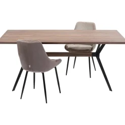 KARE Design Table Downtown Noyer 220X100Cm