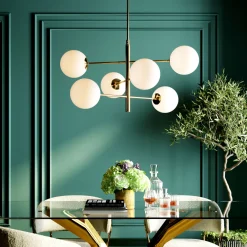 KARE Design Table Gloria Gold 200X100Cm