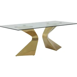 KARE Design Table Gloria Gold 200X100Cm