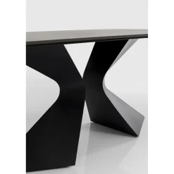 KARE Design Table Gloria Noir Ceramique 200X100