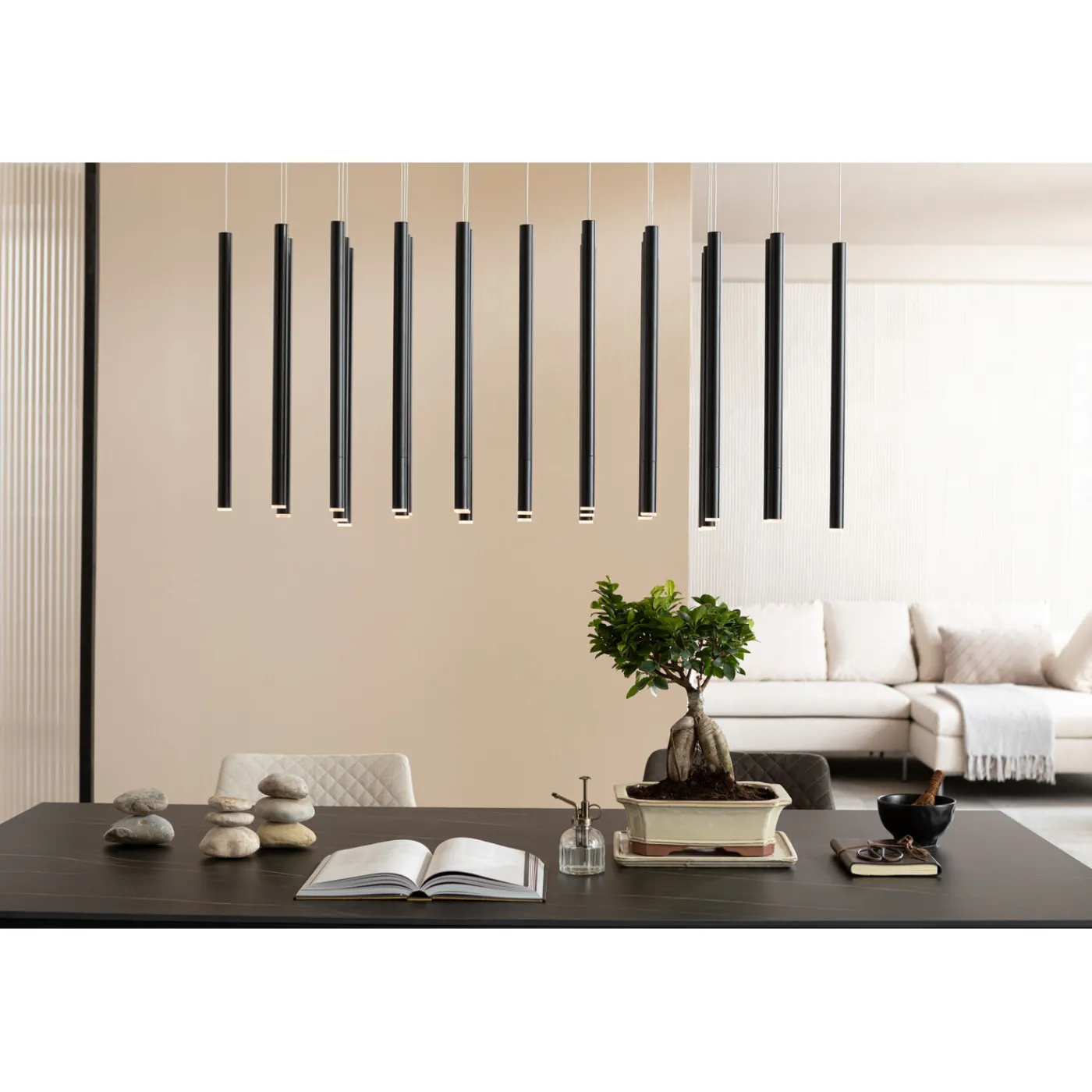 KARE Design Table Gloria Noir Ceramique 200X100