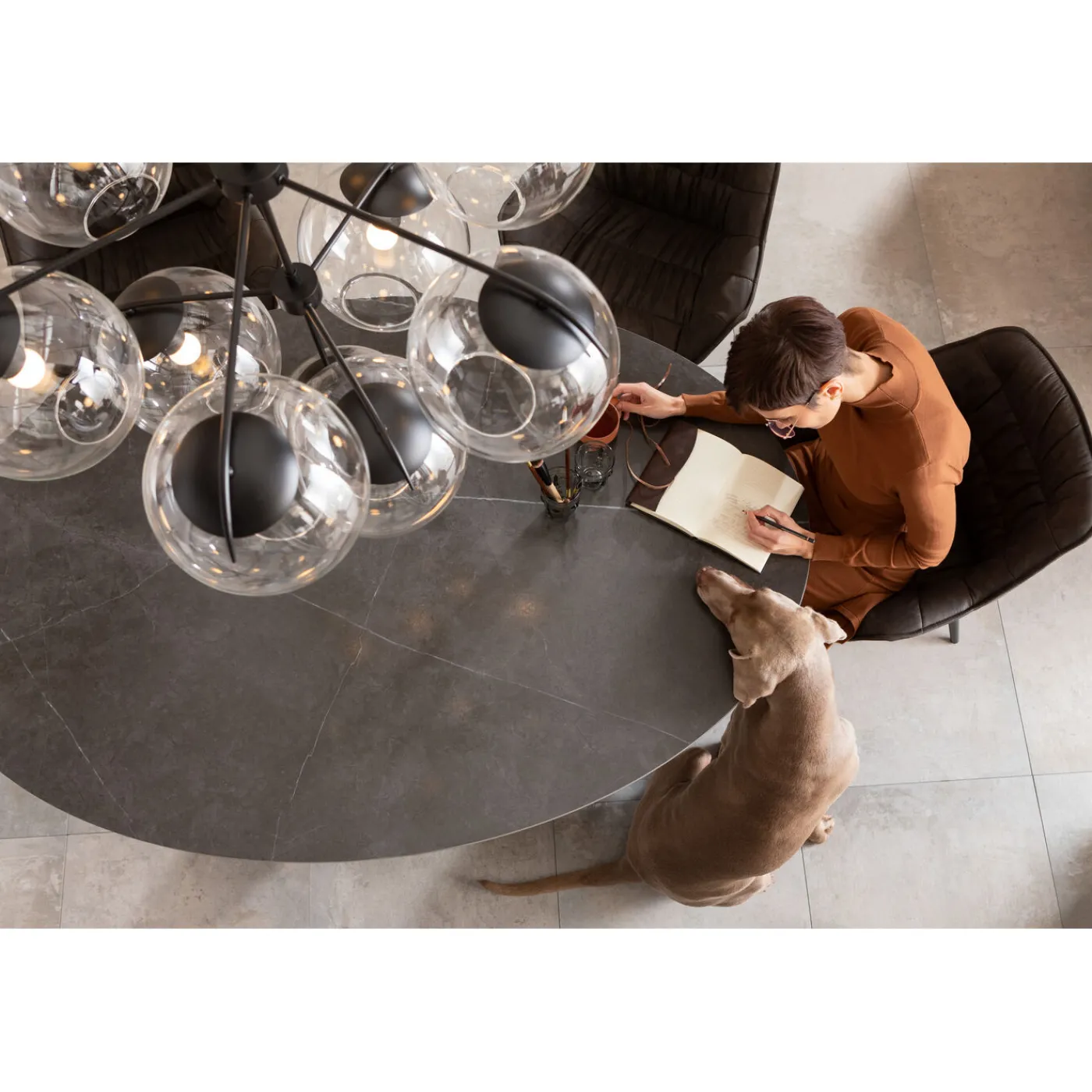 KARE Design Table Grande Possibilita Noir 180X120Cm