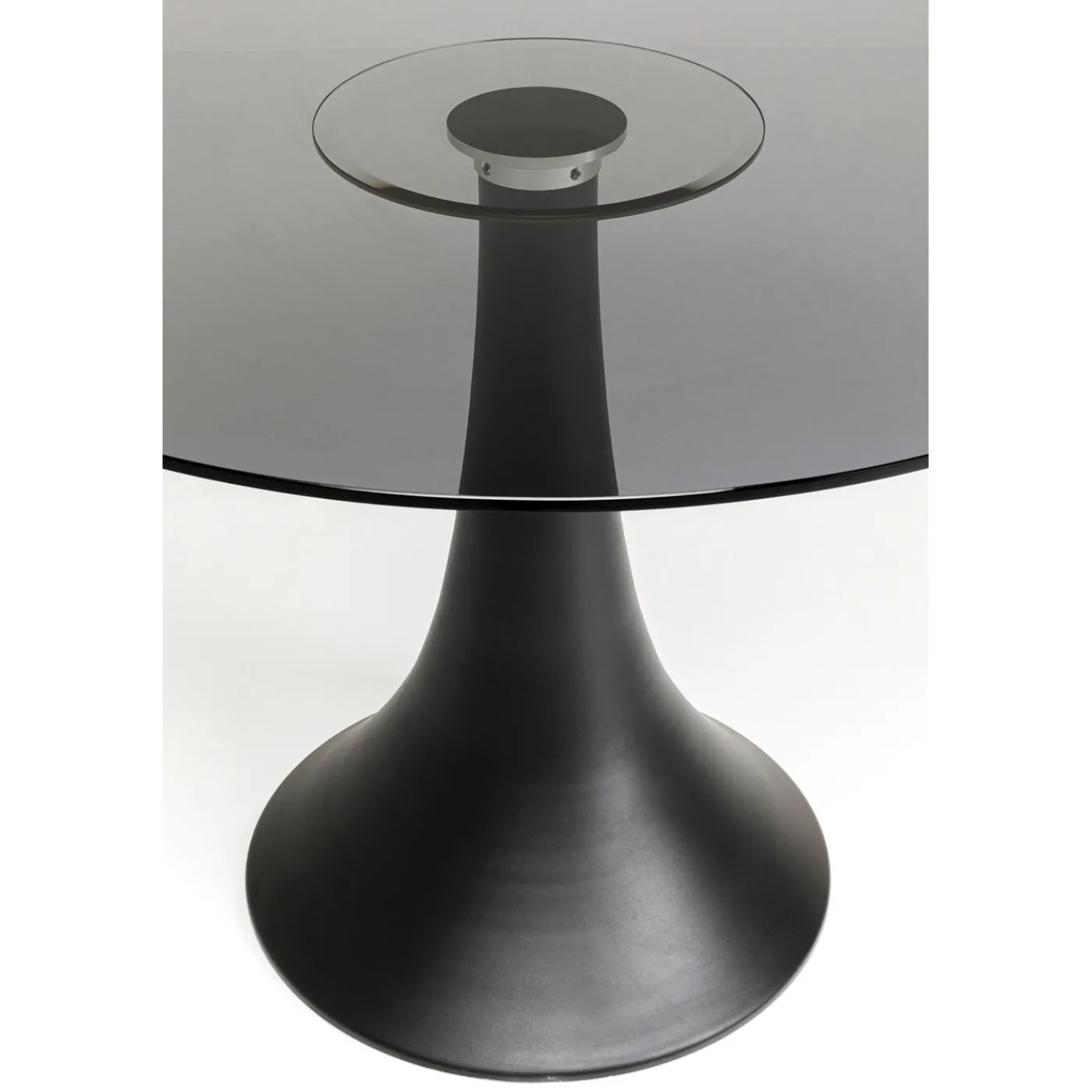 KARE Design Table Grande Possibilita Verre Fume O110Cm