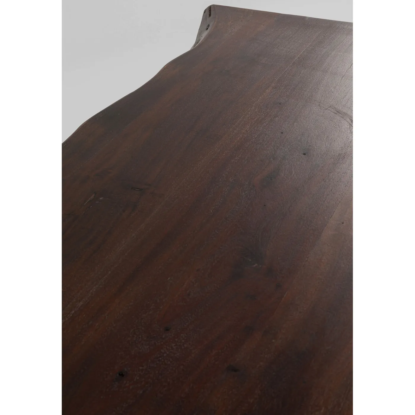 KARE Design Table Harmony Fonce Acier Brut 200X100