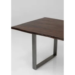 KARE Design Table Harmony Fonce Acier Brut 200X100