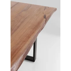 KARE Design Table Harmony Fonce Acier Brut 200X100