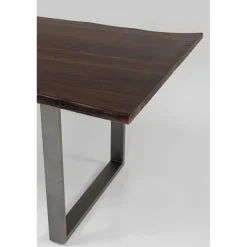 KARE Design Table Harmony Fonce Acier Brut 160X80