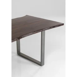 KARE Design Table Harmony Fonce Acier Brut 160X80