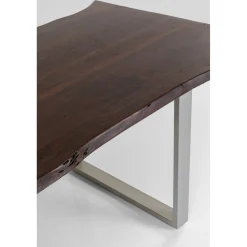 KARE Design Table Harmony Fonce Argente 200X100