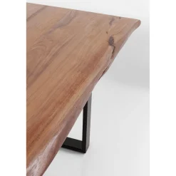 KARE Design Table Harmony Fonce Argente 200X100