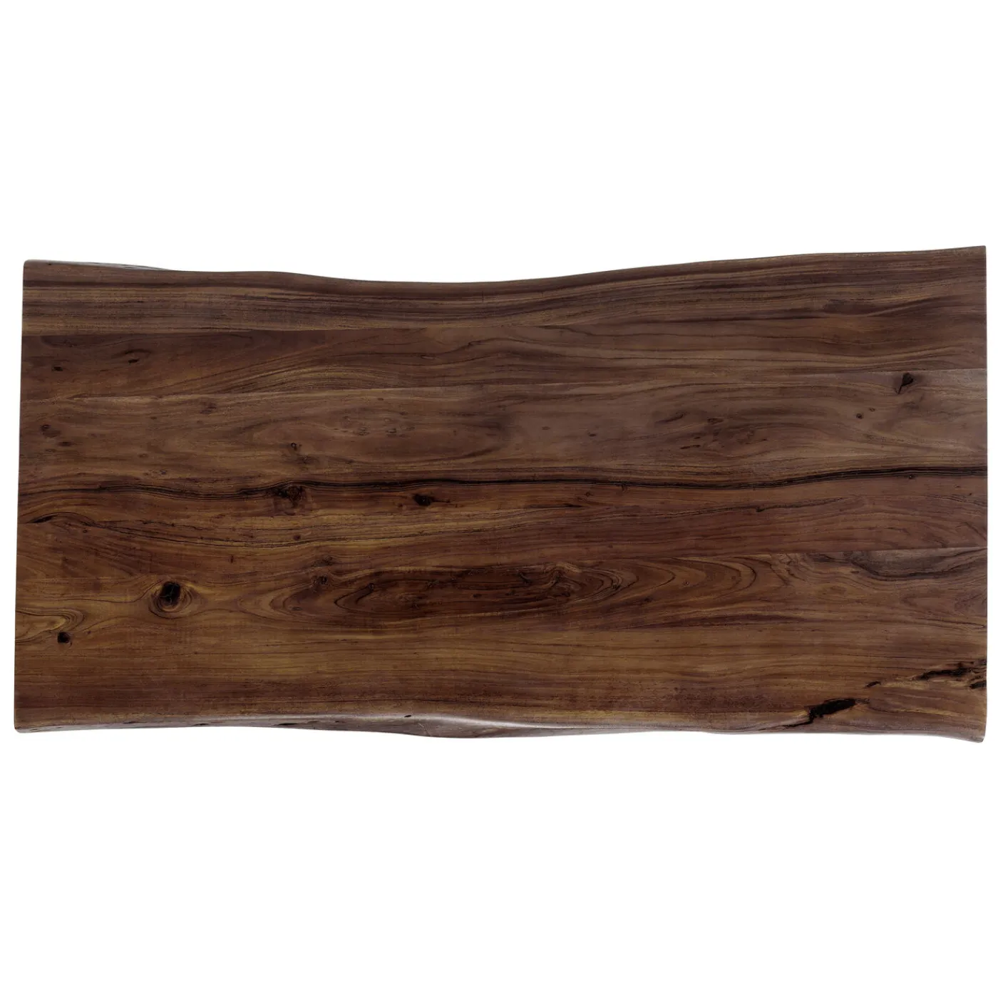 KARE Design Table Harmony Fonce Argente 200X100