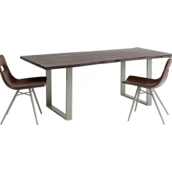 KARE Design Table Harmony Fonce Argente 180X90