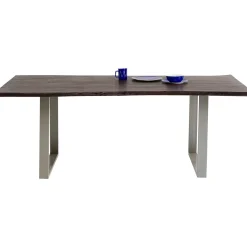 KARE Design Table Harmony Fonce Argente 180X90