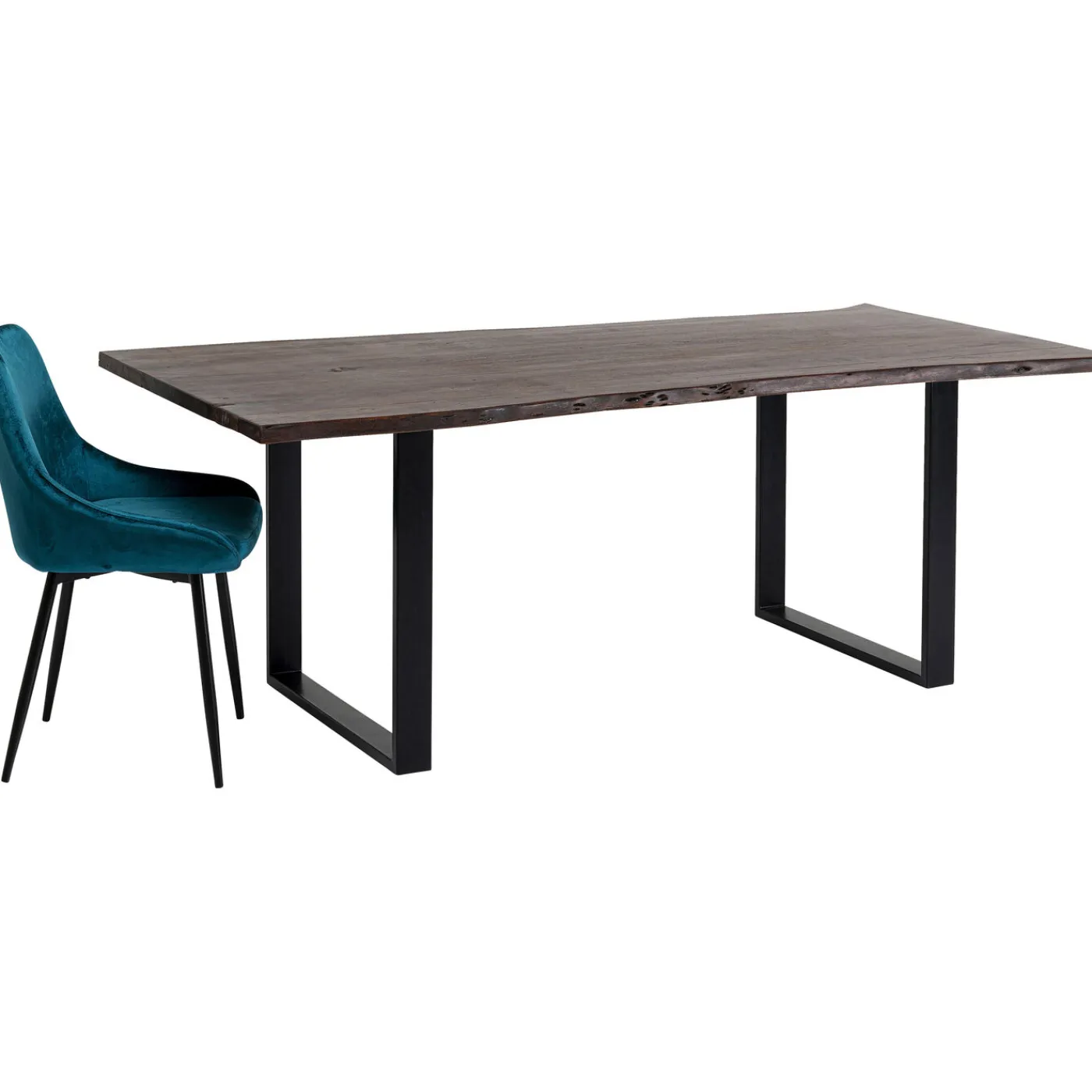 KARE Design Table Harmony Fonce Noir 200X100